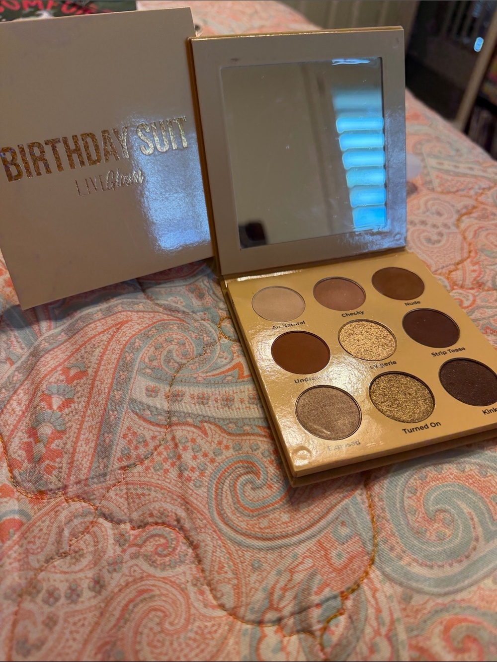 LiveGlam Birthday Suit palette